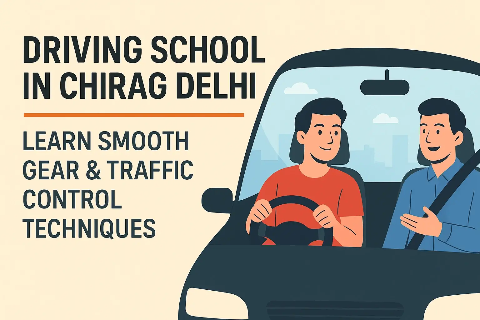 best driving school in south delhi